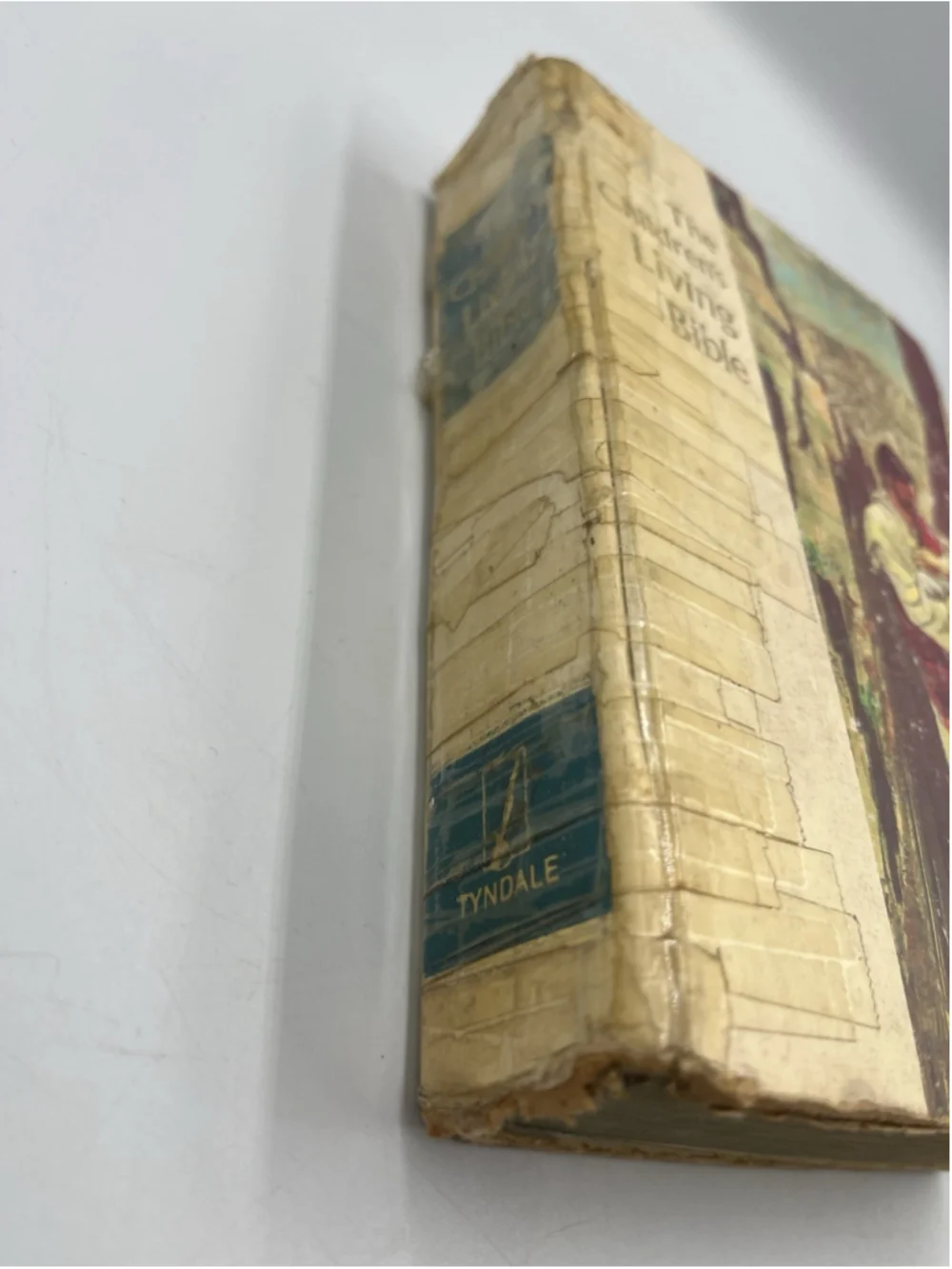 Vtg 1973 The Childrens Living Bible Paraphrased Original Box Tyndale House SEE